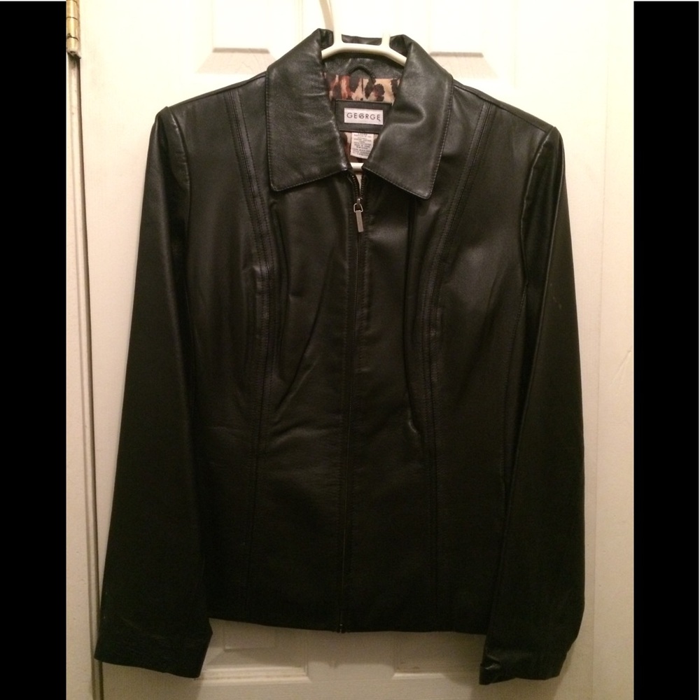 ❗️ClosetClosing❗️ George genuine leather jacket